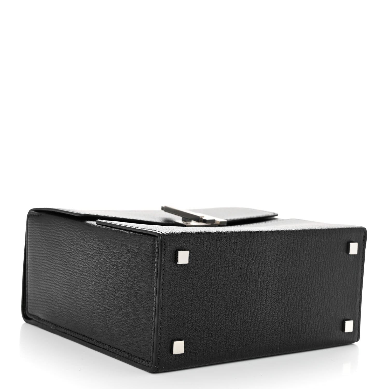 Hermes Chevre Chamkila Cinhetic Boxy Top Handle Bag Black 4 of 11