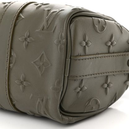 Louis Vuitton Monogram Seal Keepall XS Khaki 9 of 11