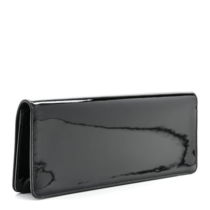 Saint Laurent Patent Calfskin Clutch Black 3 of 7