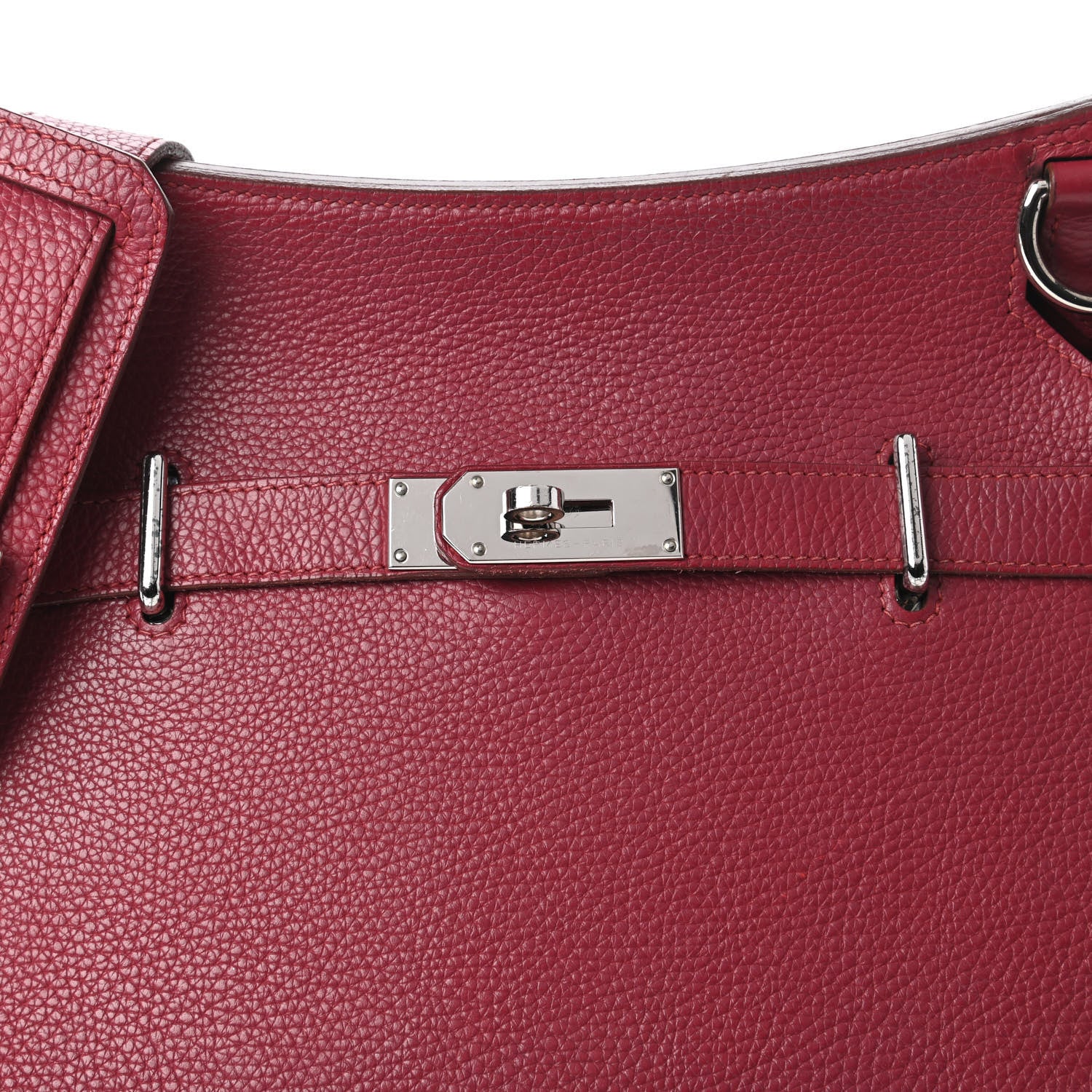 Hermes Taurillon Clemence Jypsiere 31 Rubis 9 of 13