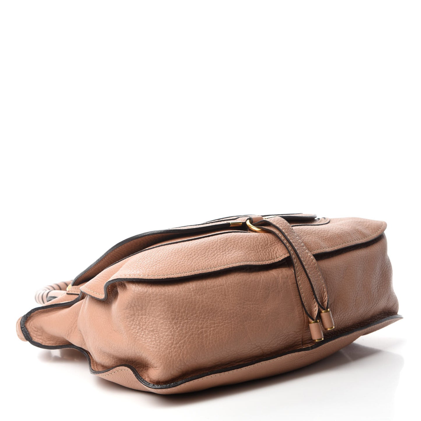 Calfskin Medium Marcie Satchel Nude