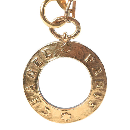 Chanel Pearl Loupe Magnifying Glass Necklace Gold 4 of 7