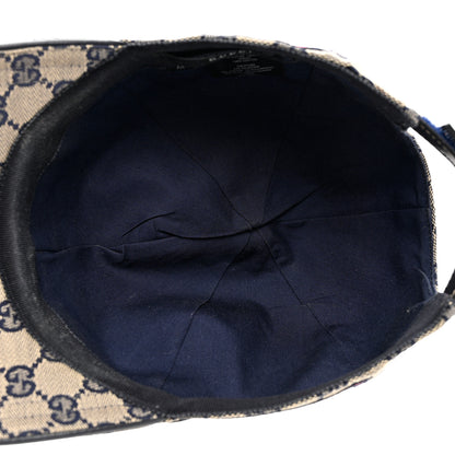 Gucci Monogram Web Baseball Hat M Beige Blue 7 of 13