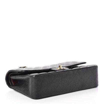 Chanel Caviar Quilted Medium Double Flap Black 4 of 12
