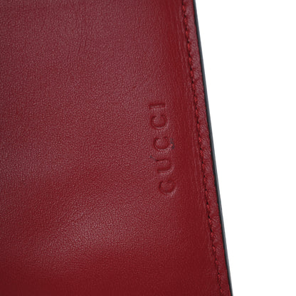 Gucci GG Supreme Monogram Coin Case Card Holder Beige Blue Hibiscus Red 8 of 8