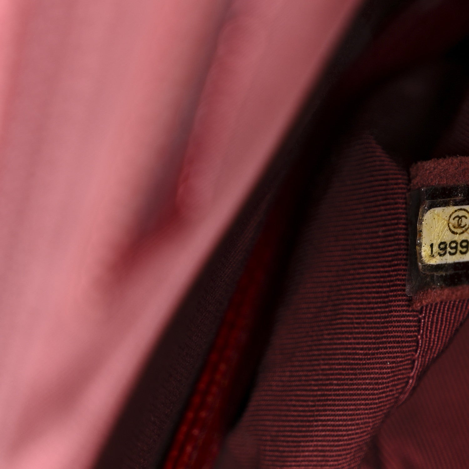 Chanel Caviar Quilted Large Boy Flap Dark Red 7 of 12