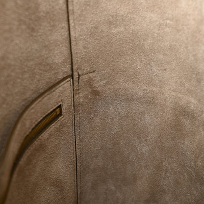 Celine Soft Grained Calfskin Sangle Bucket Bag Taupe 12 of 17