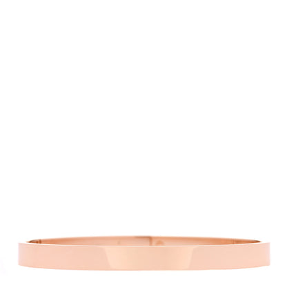 Hermes 18K Rose Gold Diamond PM Kelly Pave Bracelet SH 2 of 4