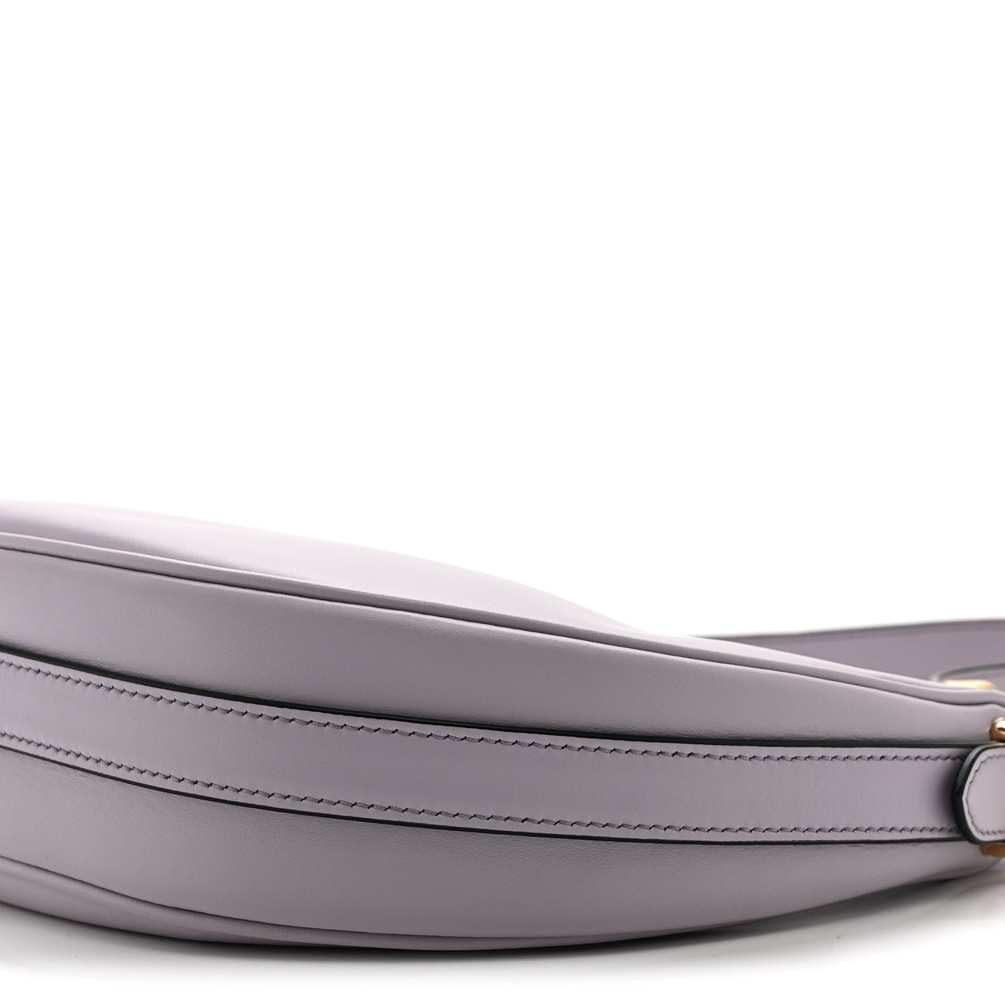 Soft Calfskin Arque Shoulder Bag Glicine