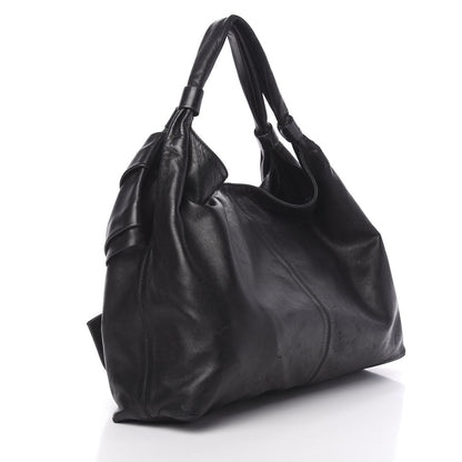Valentino Garavani Nappa Premier Bow Hobo Black 3 of 12