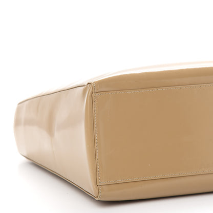 Christian Dior Patent Large Lady Dior Beige 8 of 13