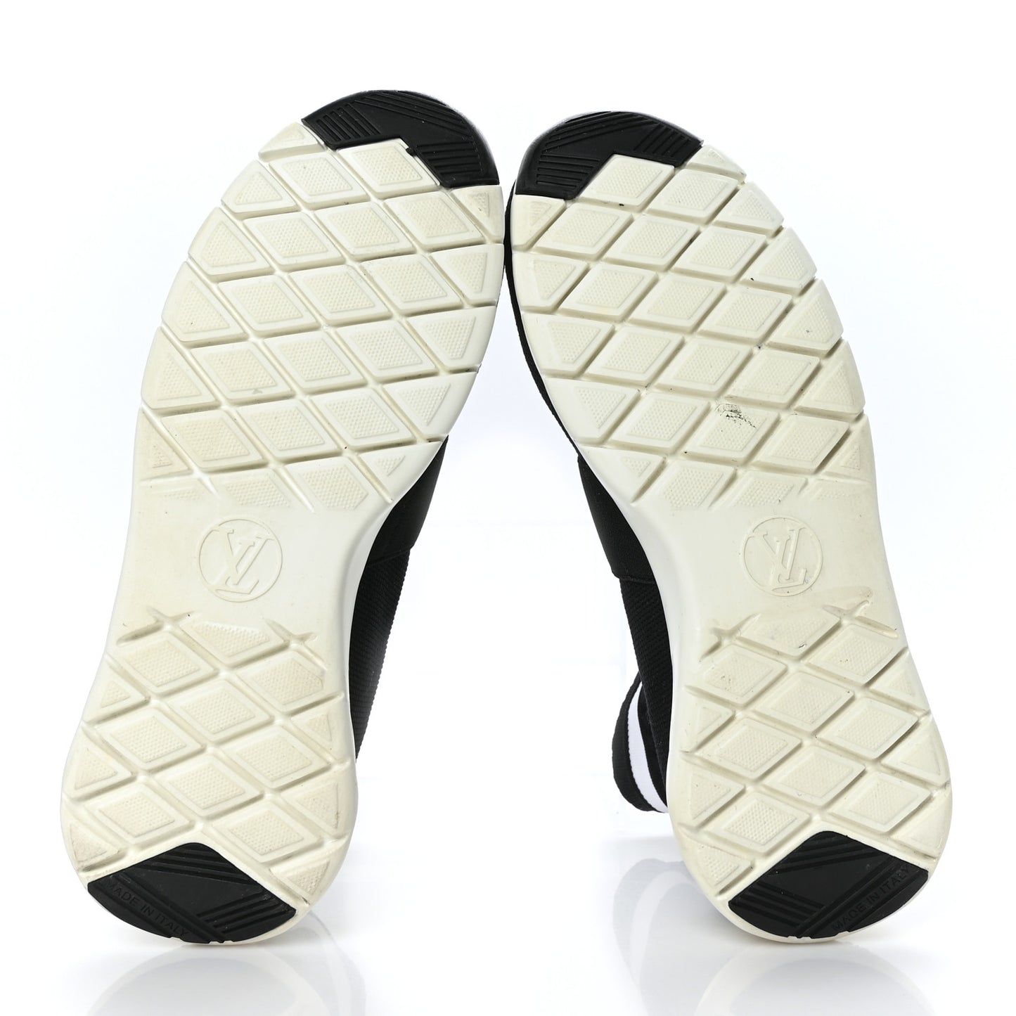 Monogram Stretch Fabric Aftergame Sneaker Boots 40 Black