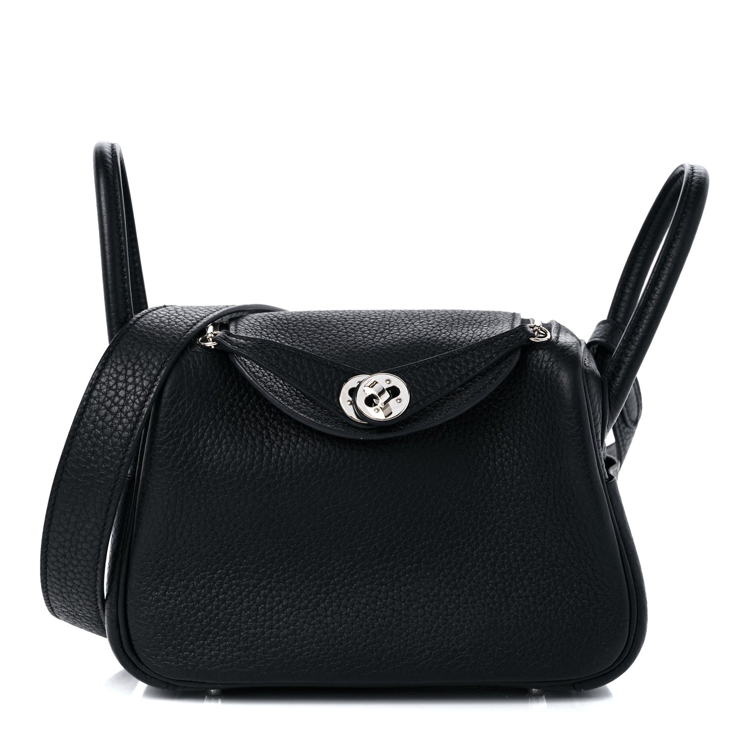 Taurillon Clemence Mini Lindy 20 Black