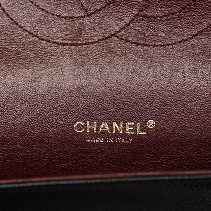 Chanel Caviar Quilted Maxi Double Flap Black 6 of 11