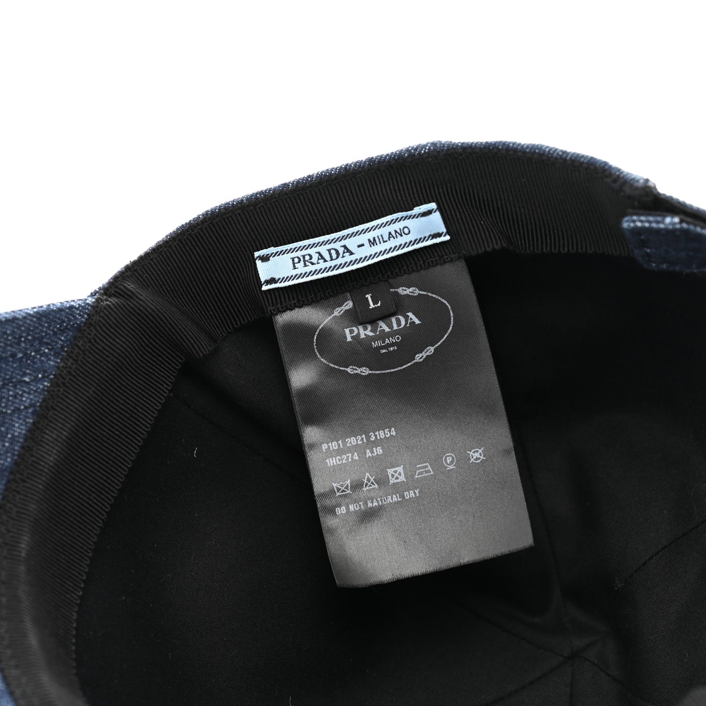 Denim Womens Baseball Cap L Navy