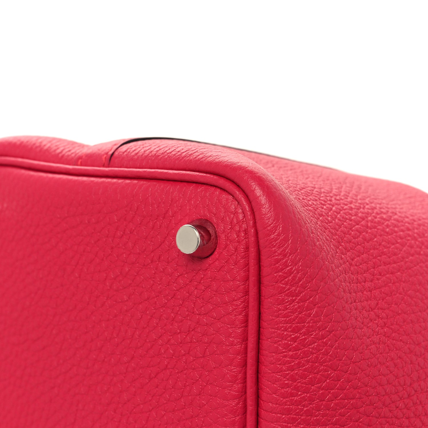 Hermes Taurillon Clemence Matte Alligator Picotin Lock Touch 18 PM Rose Mexico 12 of 13