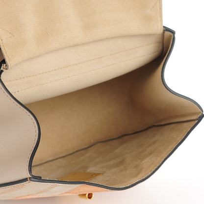 Chloe Suede Calfskin Patchwork Drew Shoulder Bag Motty Grey 5 of 8