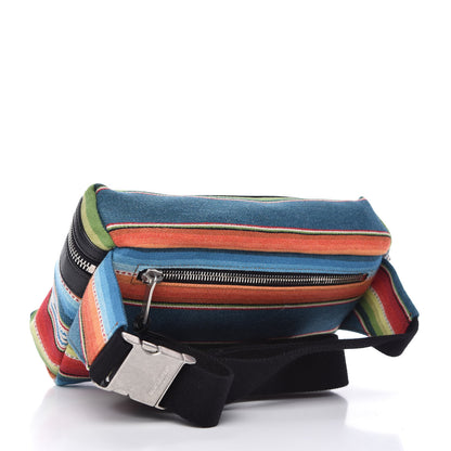 Saint Laurent Wool Mexican Jacquard City Belt Bag Multicolor 3 of 11