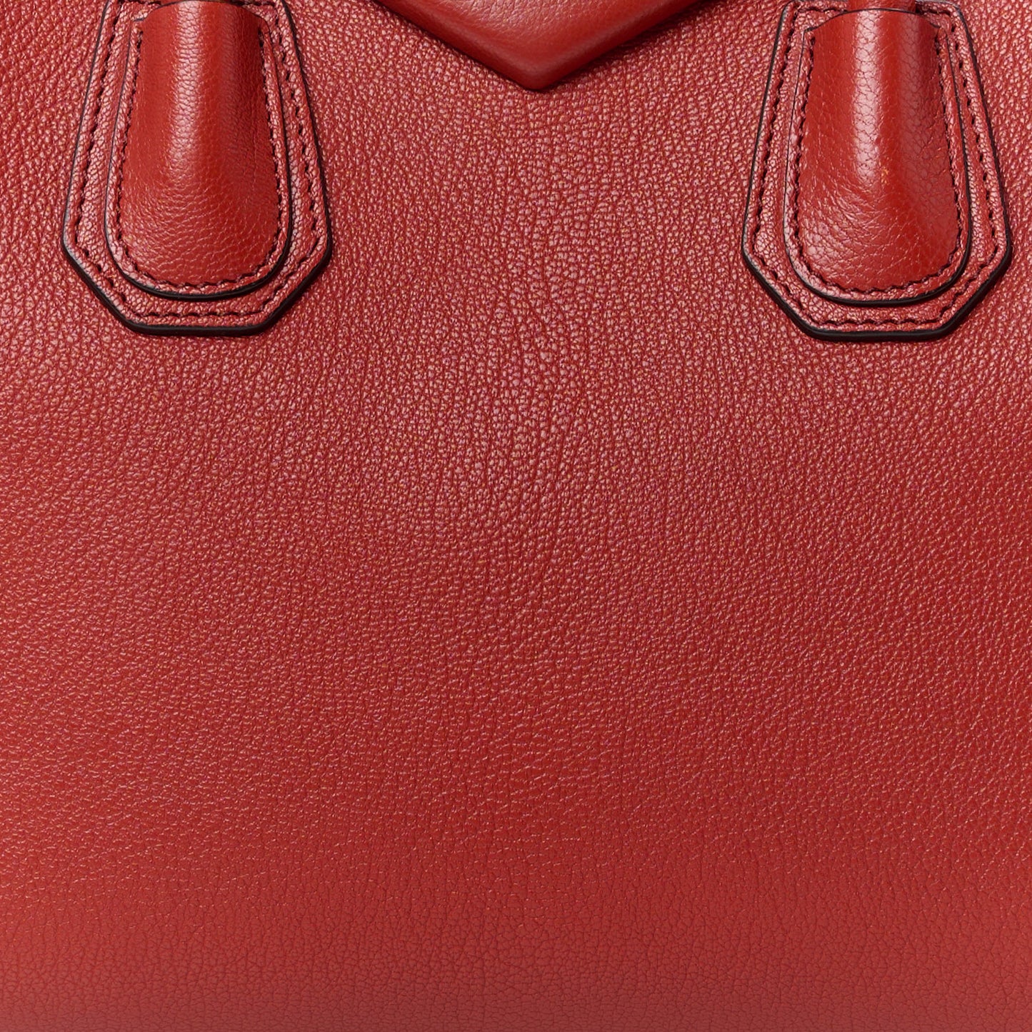 Sugar Goatskin Small Antigona Vermillon