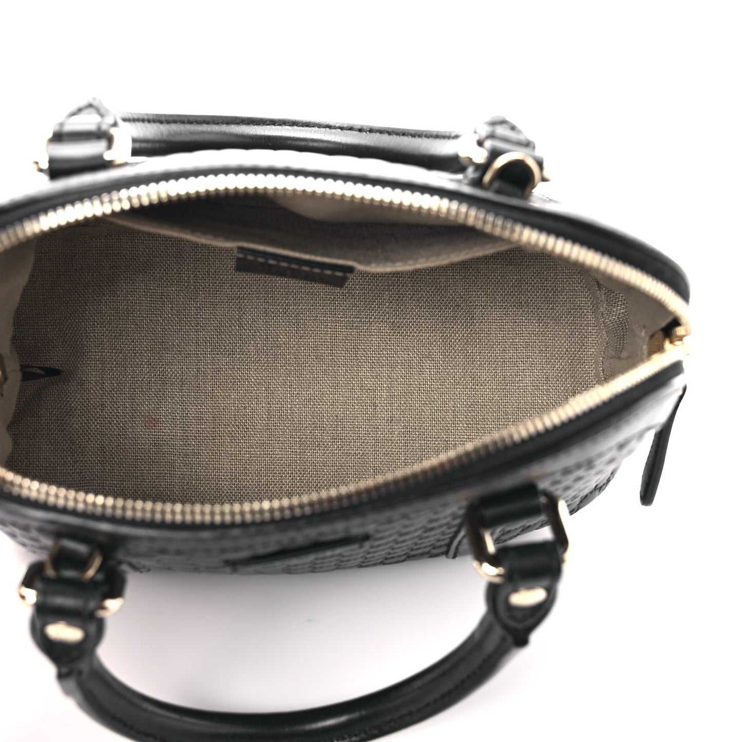 Microguccissima Mini Dome Bag Black