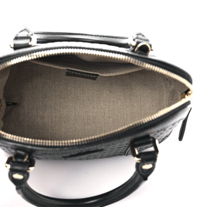 Gucci Microguccissima Mini Dome Bag Black 5 of 9