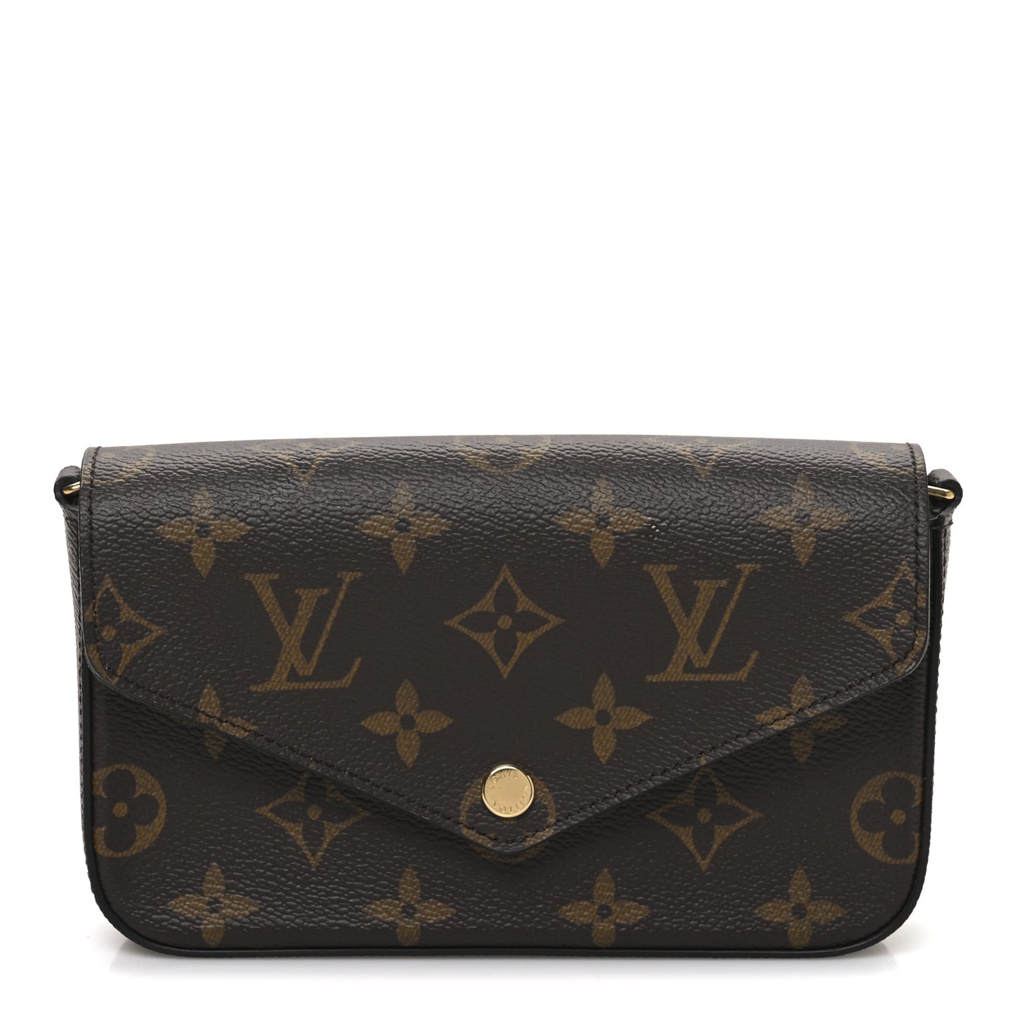 Monogram Felicie Strap & Go Felicie Pochette Kaki