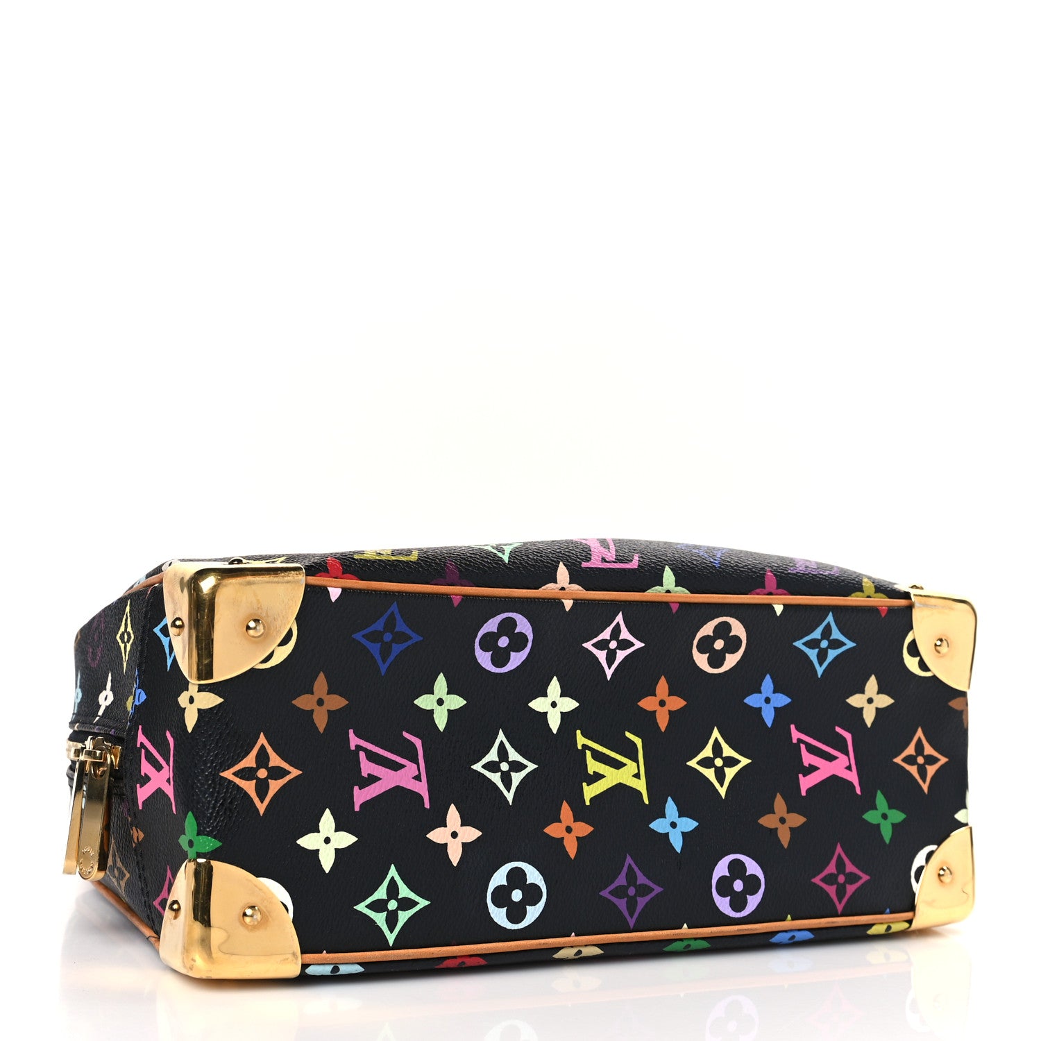 Louis Vuitton Monogram Multicolor Trouville Black 4 of 8