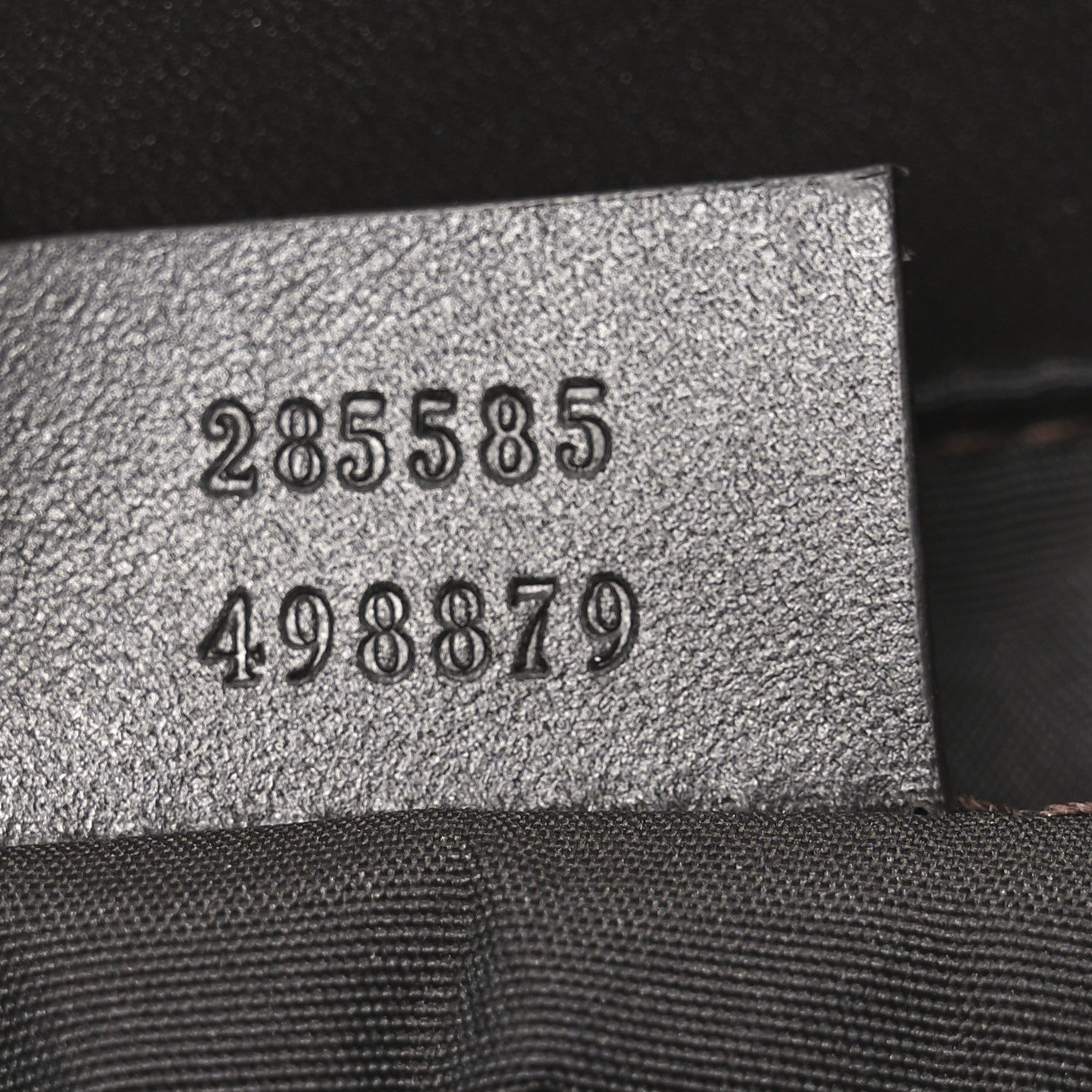 Gucci Monogram Eclipse Tote Dark Brown 7 of 10