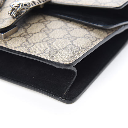 Gucci GG Supreme Monogram Mini Dionysus Shoulder Bag Black 10 of 13
