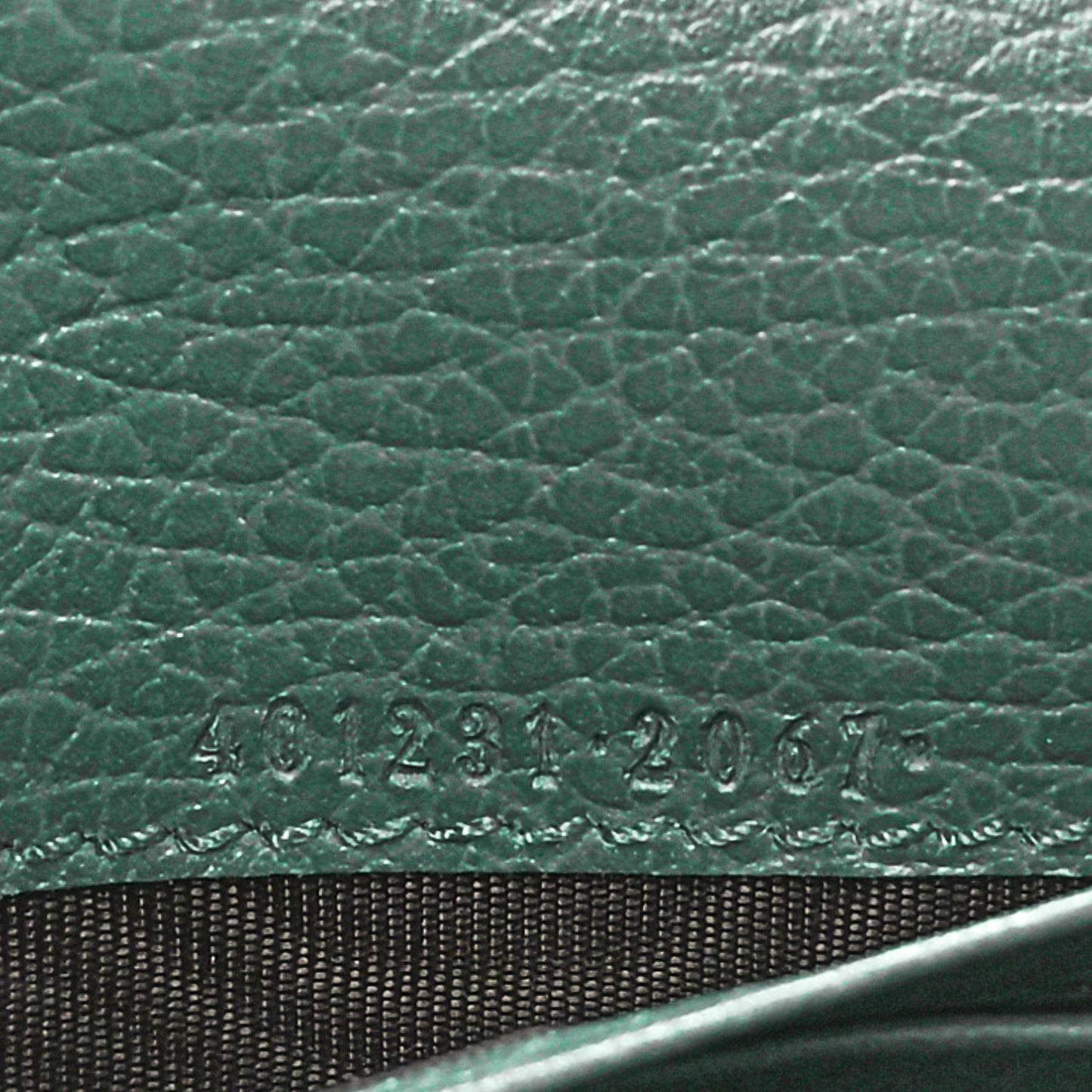 Calfskin Mini Dionysus Chain Wallet Emerald