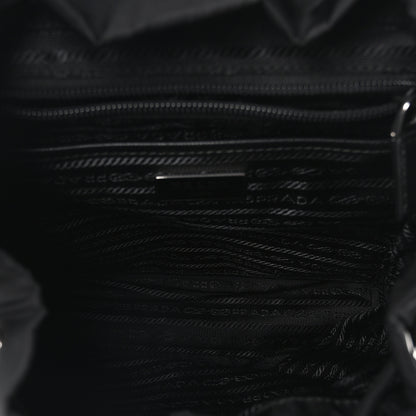 Prada Re-Nylon Vela Saffiano Small Backpack Black 5 of 9