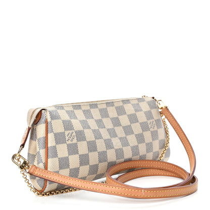 Louis Vuitton Damier Azur Eva Clutch 2 of 5