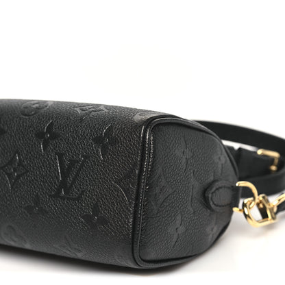 Louis Vuitton Empreinte Monogram Nano Speedy Black 9 of 10