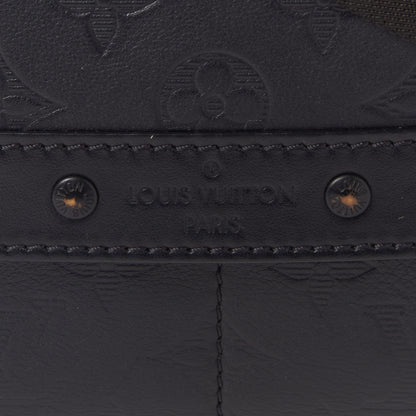 Louis Vuitton Calfskin Monogram Shadow Sprinter Messenger Black 8 of 9