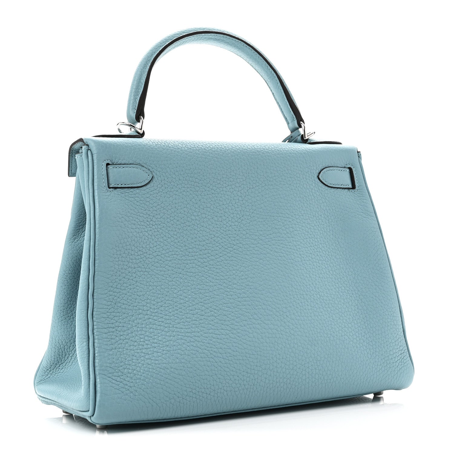 Hermes Taurillon Clemence Kelly Retourne 28 Turquoise 3 of 10