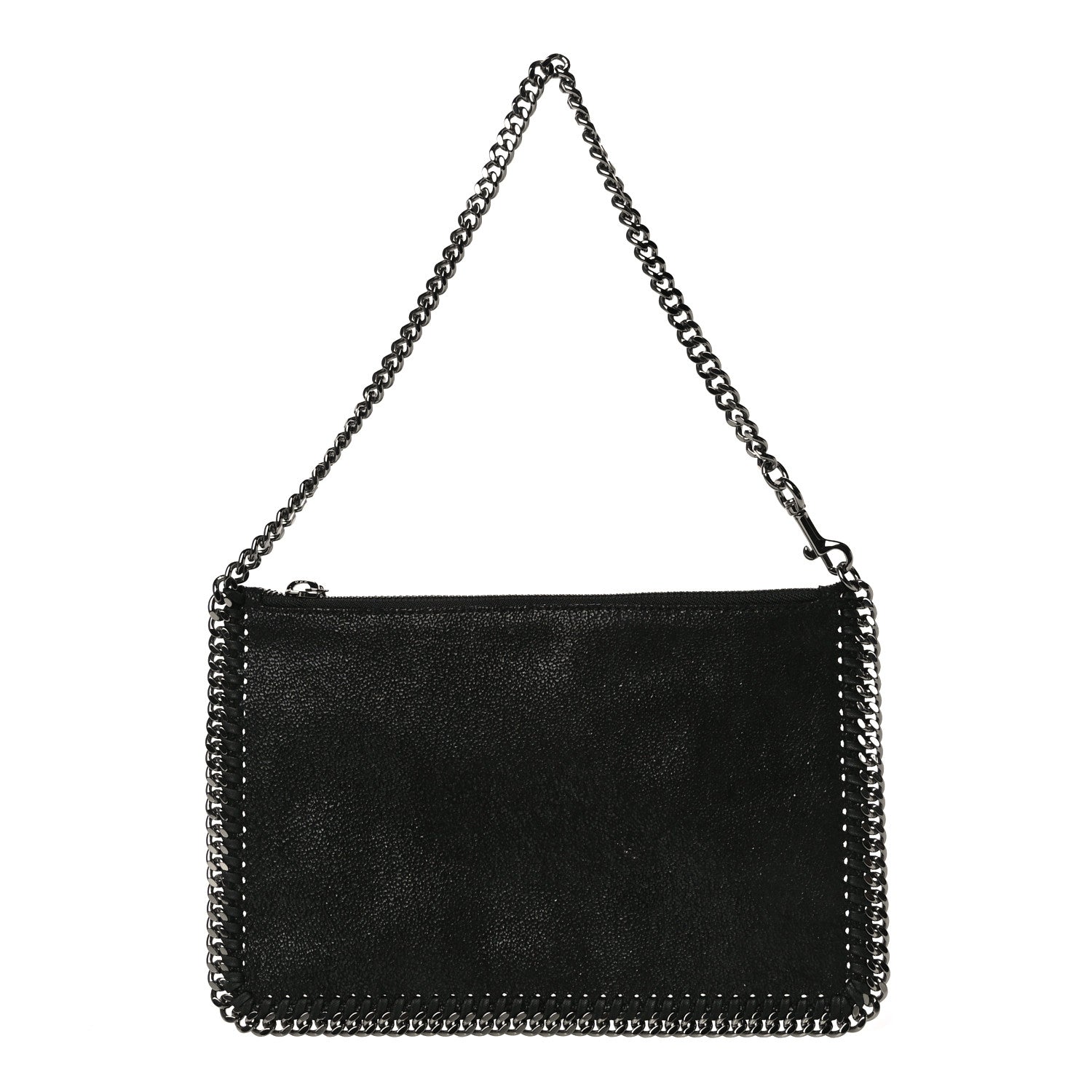 Stella McCartney Shaggy Deer Falabella Clutch Black 1 of 15