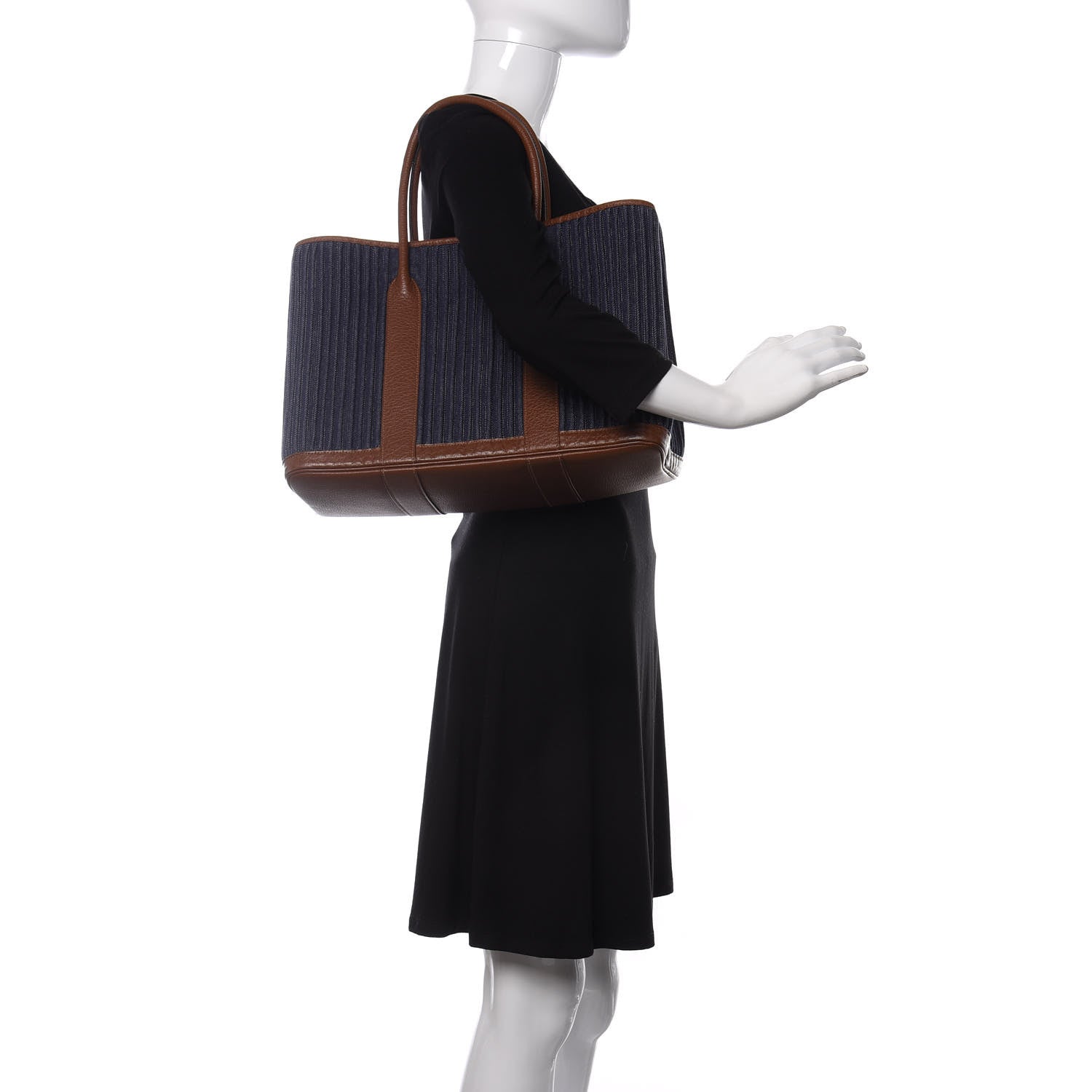 Hermes Ribbed Wool Negonda Garden Party MM 36 2 of 9