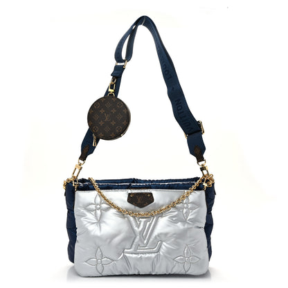 Louis Vuitton Econyl Monogram Pillow Maxi Multi Pochette Accessories Navy Silver 1 of 10