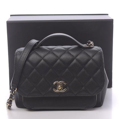 Chanel Caviar Quilted Medium Business Affinity Flap Black 12 of 12