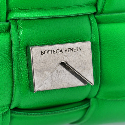 Bottega Veneta Nappa Maxi Intreccio Small Padded Cassette Crossbody Bag Grass 9 of 13