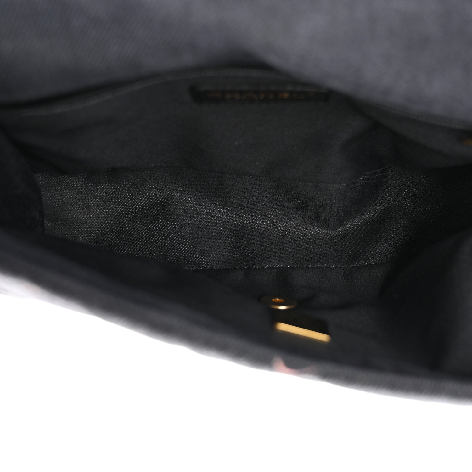 Chanel Denim Quilted Denim Mood Large Flap Black Multicolor 5 of 12