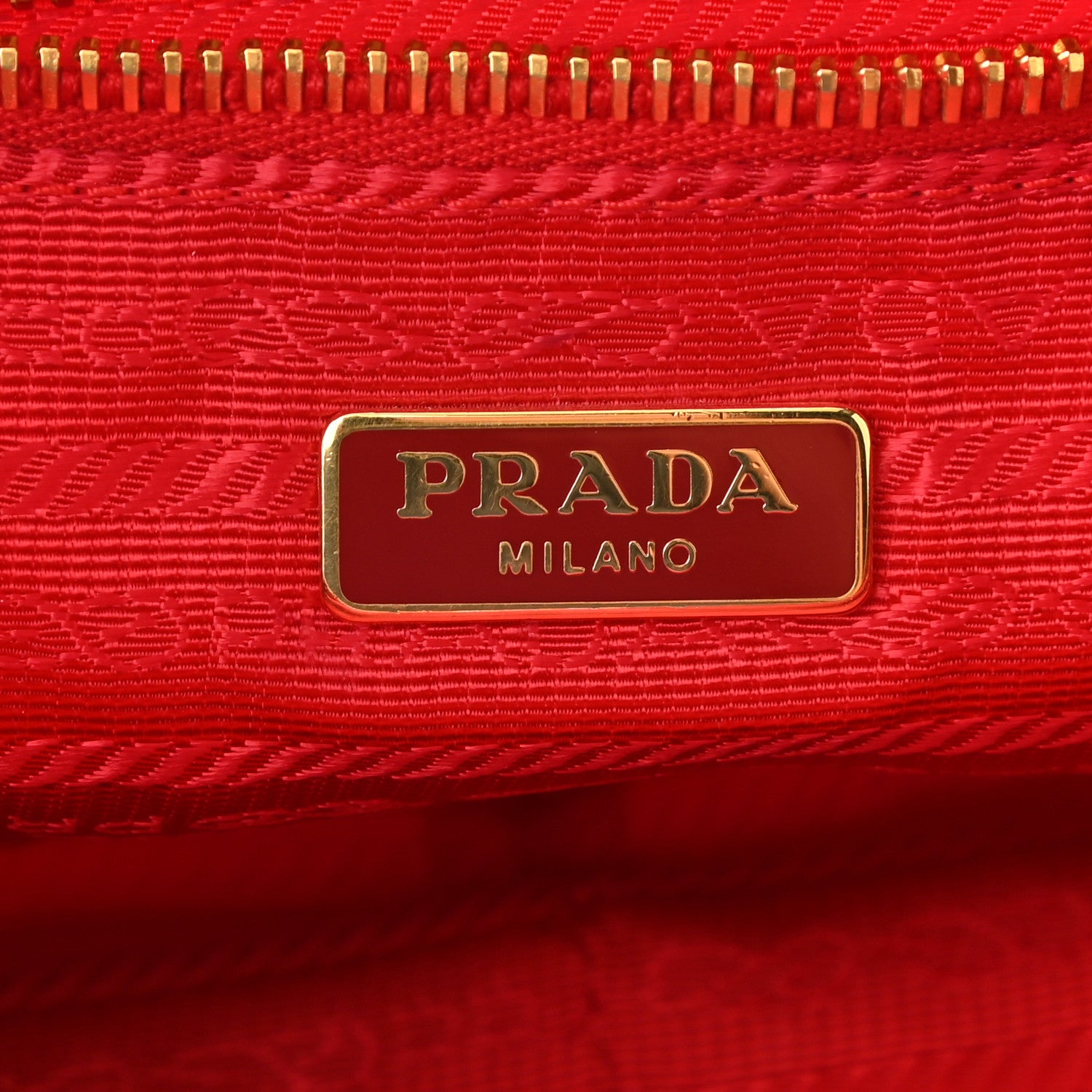 Prada Tessuto Nylon Mini Camera Crossbody Rosso 5 of 11