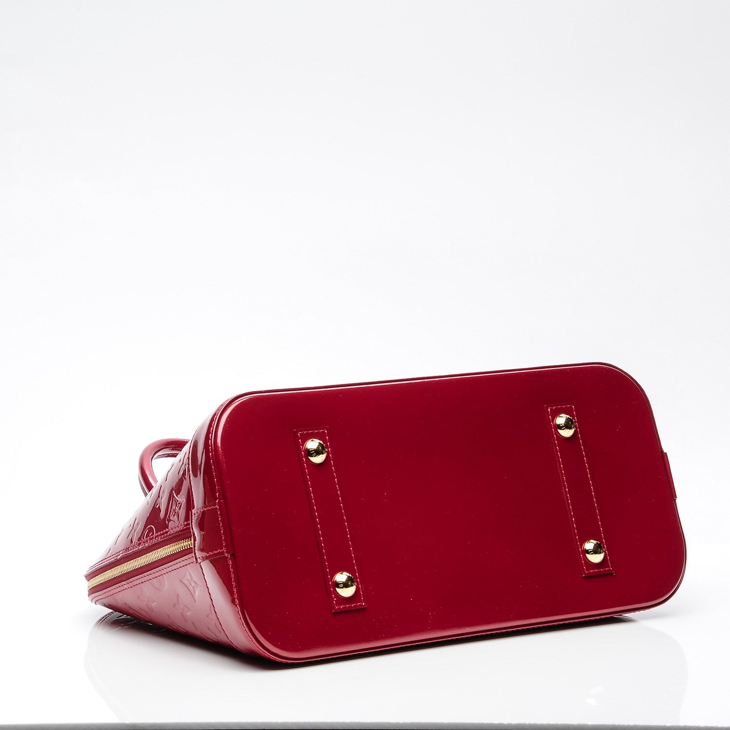 Louis Vuitton Vernis Alma MM Pomme D'Amour 4 of 6