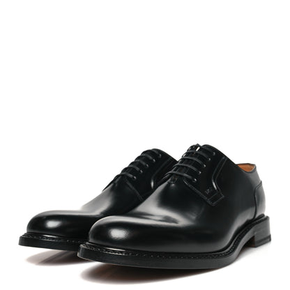 Christian Dior Calfskin Mens Lace Up Oxford Loafers 41.5 Black 3 of 8