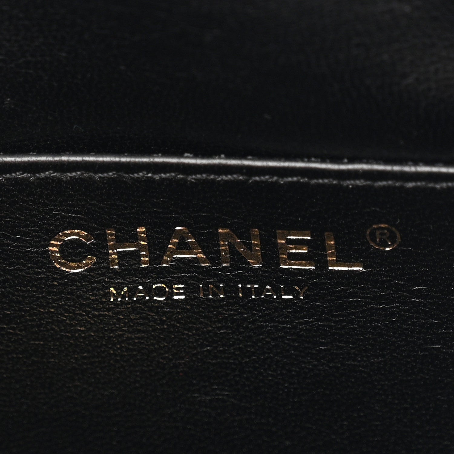 Chanel Lambskin Quilted Resin Bi-Color Waist Bag Fanny Pack Black 6 of 10