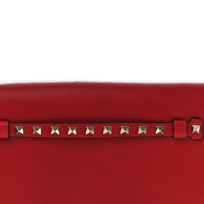 Valentino Garavani Nappa Rockstud Wristlet Clutch Rosso Valentino 7 of 7