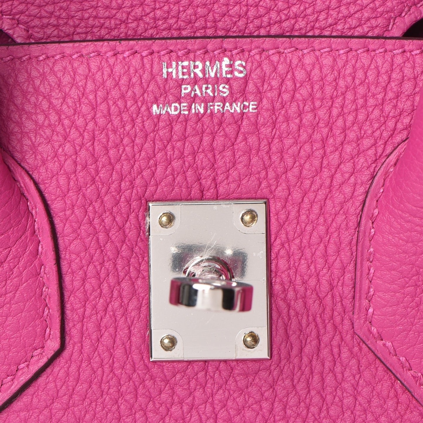 Togo Birkin 25 Rose Pourpre