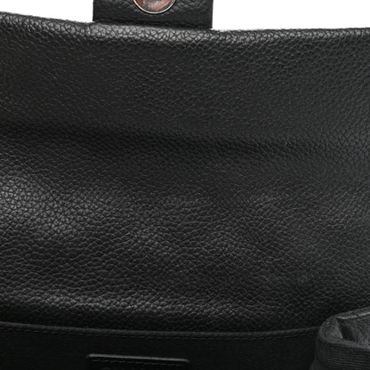 Chanel Grained Calfskin Quilted 2.55 Reissue Flap Belt Bag Clutch Black 8 of 8
