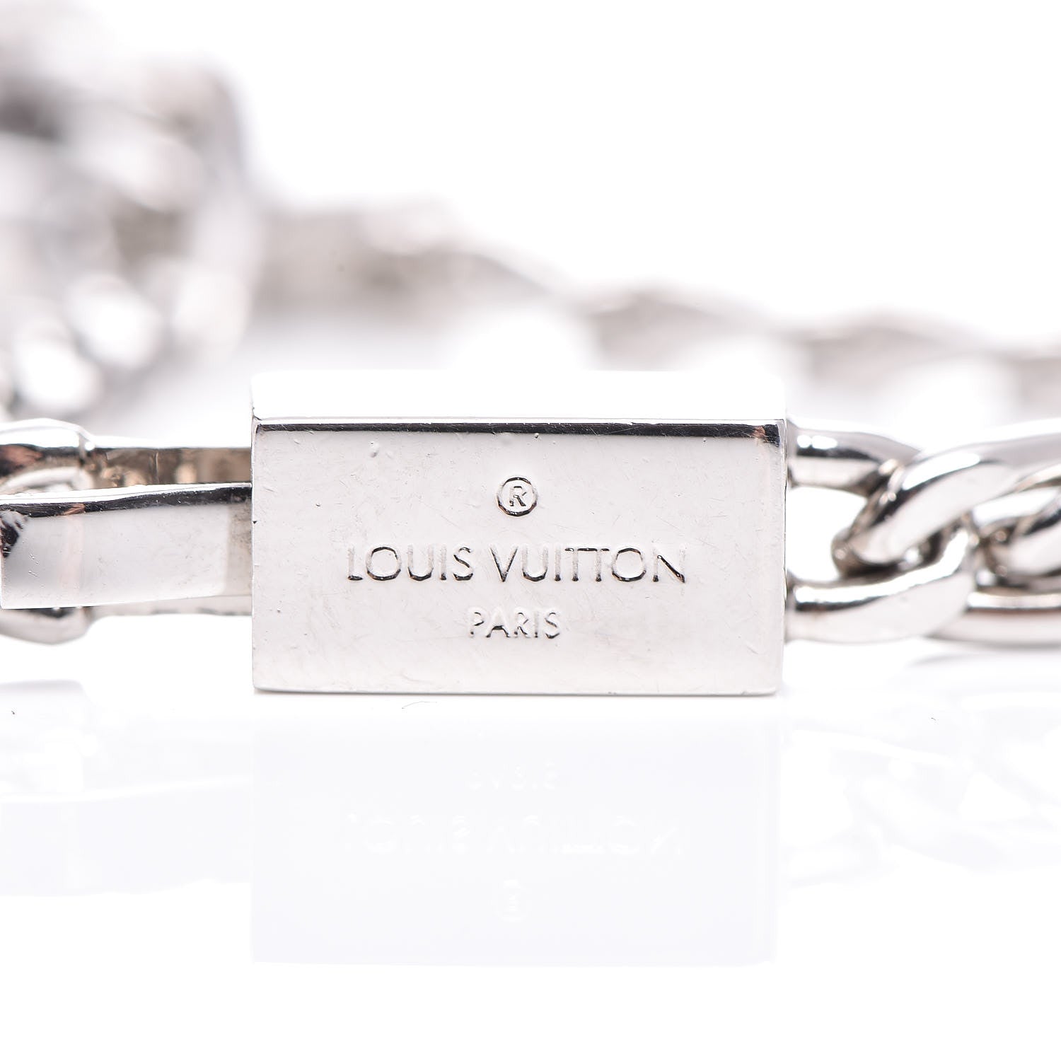 Louis Vuitton LV Charm Bracelet Silver 6 of 6