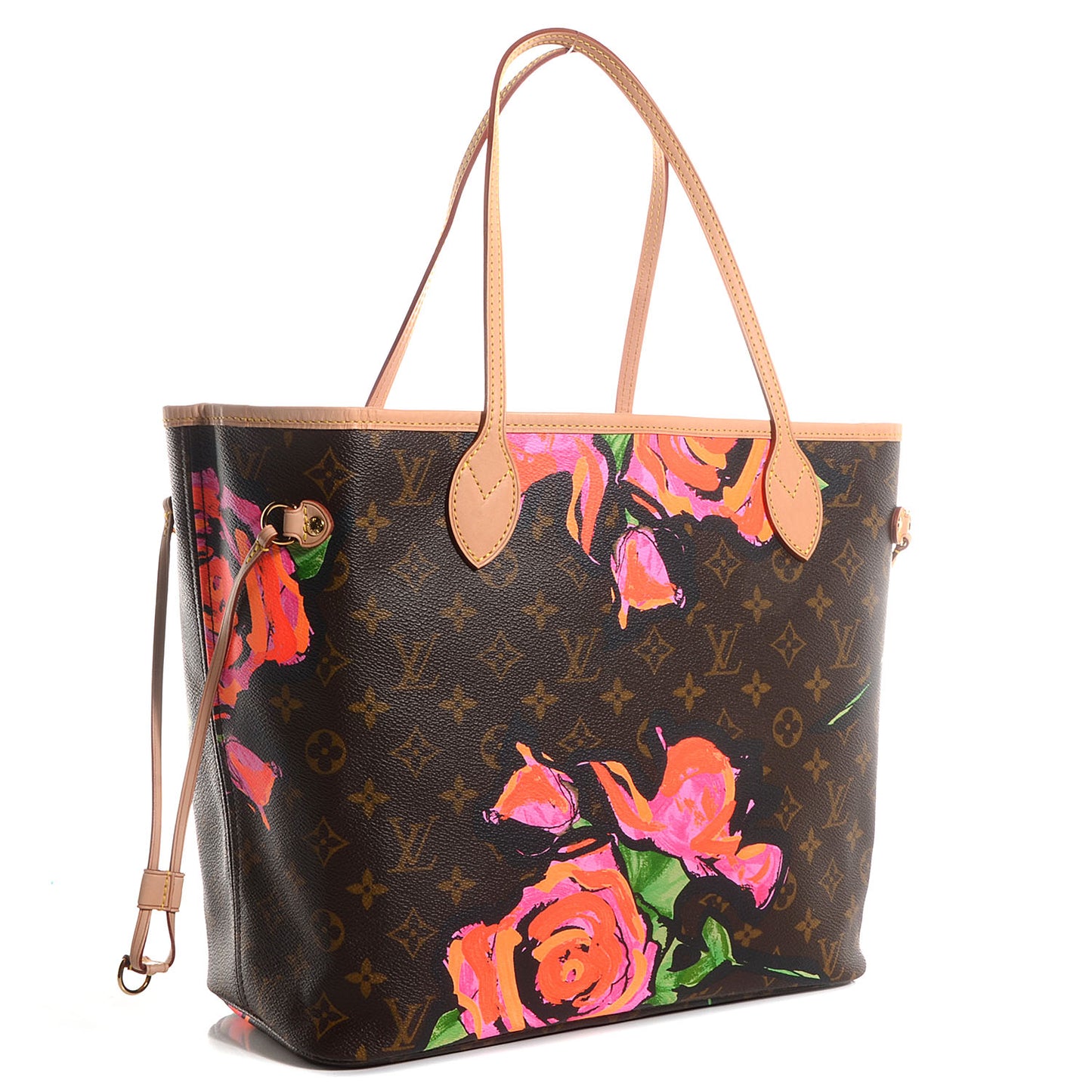 Monogram Roses Neverfull MM